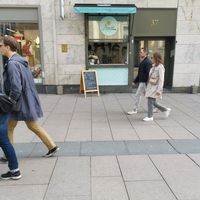 The shop at Pozzetti Gelato in Gothenburg