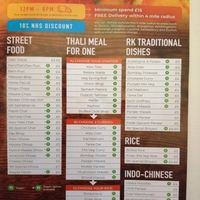 All the food is on display. Very clean. Helpful staff. 💚 at RK Dining in Preston