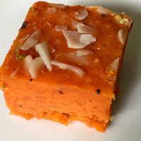 Gajar Ki Barfi | Carrot Barfi at RK Dining in Preston