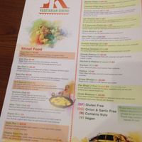 So many vegan choices   at RK Dining in Preston