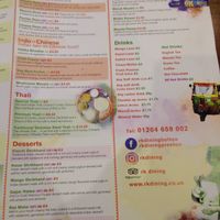 So many vegan options   at RK Dining in Preston