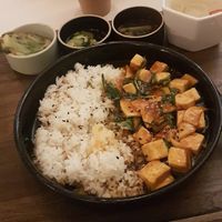 Tofu with rice at Cho Jejene Sigtag - 제제네식탁 in Sokcho-si