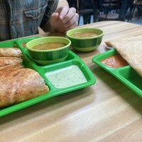 Two vegan dosas  at Dosas ‘n More in Fort Mill