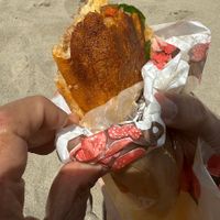 Vegan panino   at Foodda in Cefalu