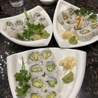 Vegan rolls  at Mulan Bistro in Collierville