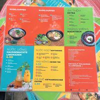 Menü  at An - Authentic Vietnamese Cuisine in Frankfurt