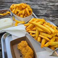 Fries at Frituur Tina in Antwerpen
