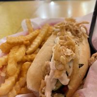 Darth Seitan vegan dog from the Terror Tacos collab  at Steve's Hot Dogs in St Louis