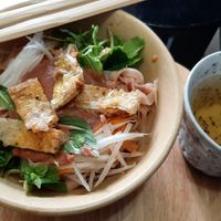 Mì quảng khô at Fingerprint Chay in Ho Chi Minh City