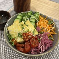 Vegan Buddha bowl  at Greeno in Ulaanbaatar