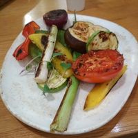 Grilled vegetables. It smells very nice. :) at Marty Society in Cluj-napoca