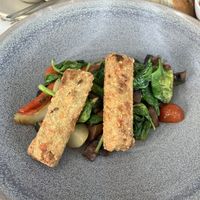 Vegan breakfast   at The Boathouse in Ellesmere