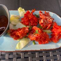 Vegan fried onions  at Chai Roti in Ingolstadt