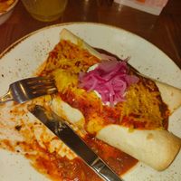 Vegan Enchilada at Chiquito in Gateshead