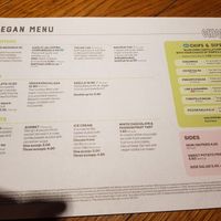Vegan menu at Chiquito in Gateshead