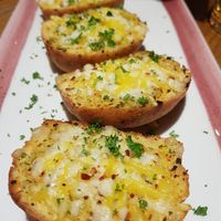 Garlic jalapeno cornbread at Chiquito in Gateshead