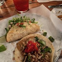 Vegan tacos (one asparagus, the other I forgot)  at Pablo y Pablo in Woodinville