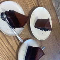 Vegan chocolate berry cake - really tasty!   at Good Eats in Hoi An