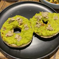 Vegan cream cheese avocado bagel    at Good Eats in Hoi An