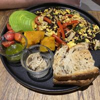 Vegan brekkie scrambled tofu  at Good Eats in Hoi An