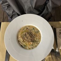 Macco di fave which was super delicious  at Singola Ristorante Naturale in Modica