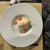 Vegan cannolo was amazing!!  at Singola Ristorante Naturale in Modica