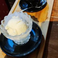 Vegan affogato "vegan ice-cream with a shot of espresso" 10/10 at Ottoman Coffeehouse in Glasgow