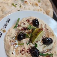 Hummus at Ottoman Coffeehouse in Glasgow