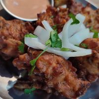 Vegetable pakoras at Ottoman Coffeehouse in Glasgow