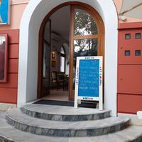 Outside at Art Kuha Odeon in Izola