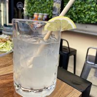 Homemade lemonade  at La Cantine du Cru in Marseille