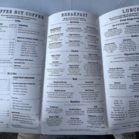 Menu   at Watusi in Hilton Head Island