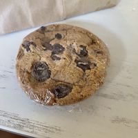 Vegan chocolate chip cookie from grab-n-go area. Not great.   at Watusi in Hilton Head Island