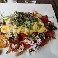Mediterranean hash at Watusi in Hilton Head Island