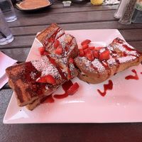 Vegan stuffed French toastt  at Watusi in Hilton Head Island
