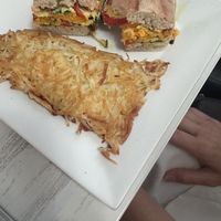  Vegan sandwich on baguette   at Watusi in Hilton Head Island