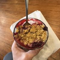 While waiting for my burger I had my dessert first like always and this little gem had my taste buds zinging  at The Sisters Restaurant in Everett