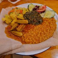 Vegane Platte at Ebony in Stuttgart