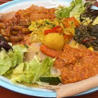 Vegane Platte  at Ebony in Stuttgart