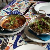 Otto Veggie Kofta and Mujadara  at Otto Vegan Empire in Stockport