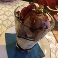 Kinickerbocker glory  at Otto Vegan Empire in Stockport