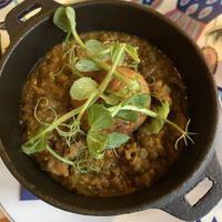 Five Lentil Adas  at Otto Vegan Empire in Stockport