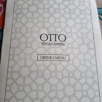 Fully vegan wine menu at Otto Vegan Empire in Stockport