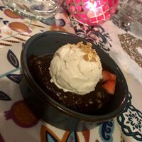 Chocolate dessert   at Otto Vegan Empire in Stockport