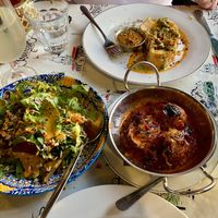 Koftas, Pie and Saladd  at Otto Vegan Empire in Stockport