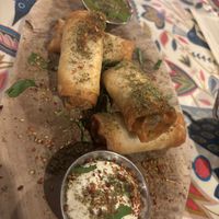 Sigaro borek plate  at Otto Vegan Empire in Stockport