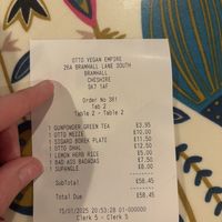   at Otto Vegan Empire in Stockport