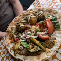 Kebab at Otto Vegan Empire in Stockport