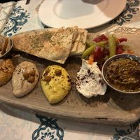 Meze which was ideal for 2 and delicious  at Otto Vegan Empire in Stockport