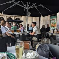 Outside at Negresco in Bilbao